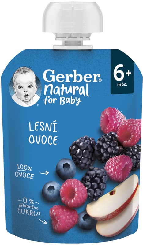 Gerber Natural pouch forest fruits