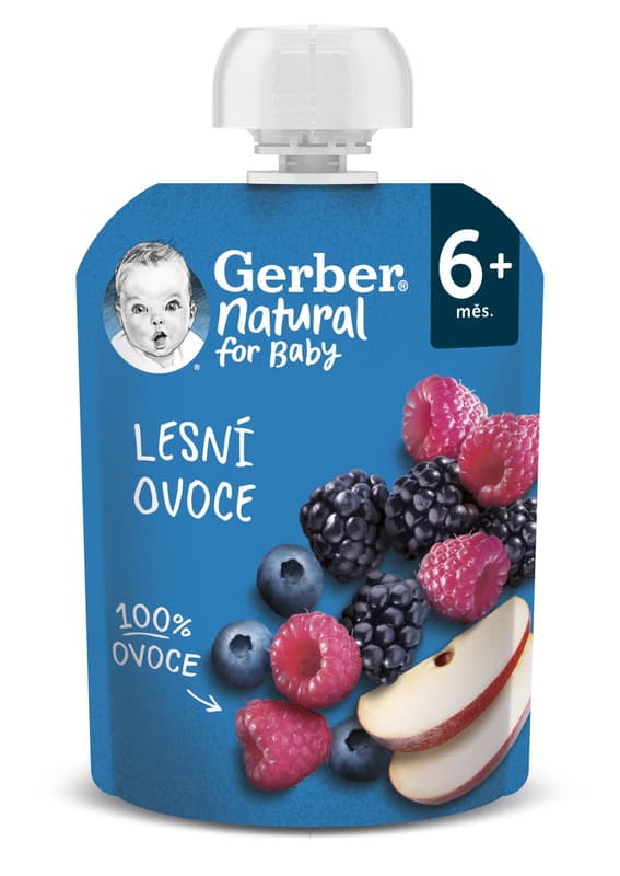 Gerber Natural pouch forest fruits