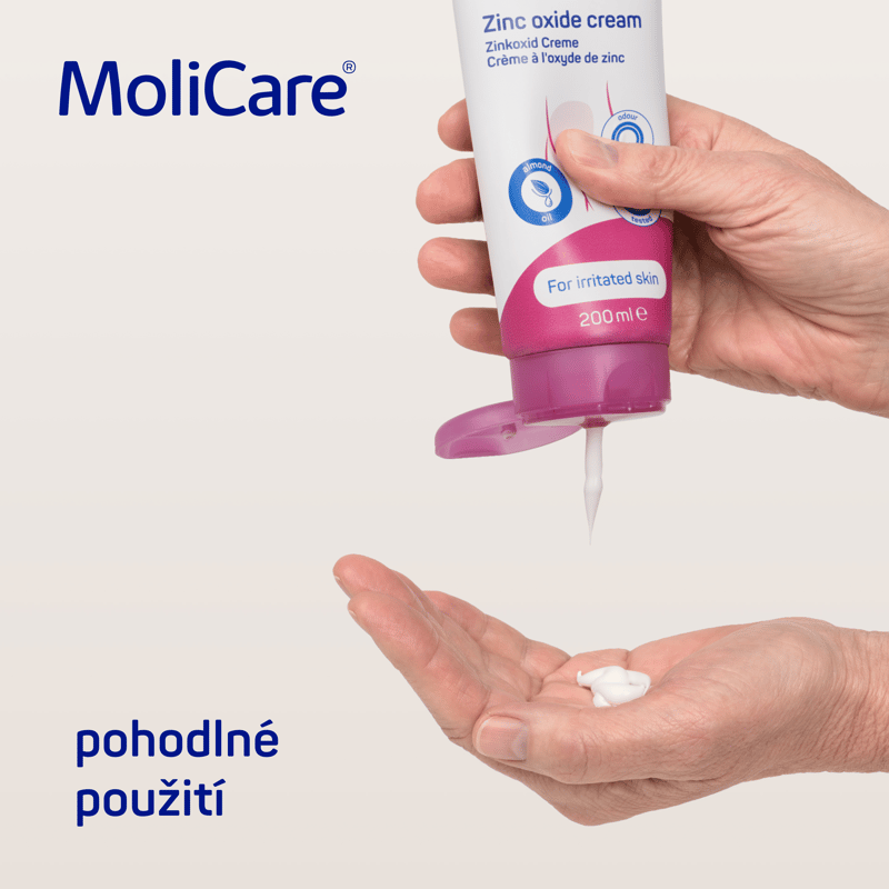 MoliCare Skin Ochr. krém se zinkem 200ml