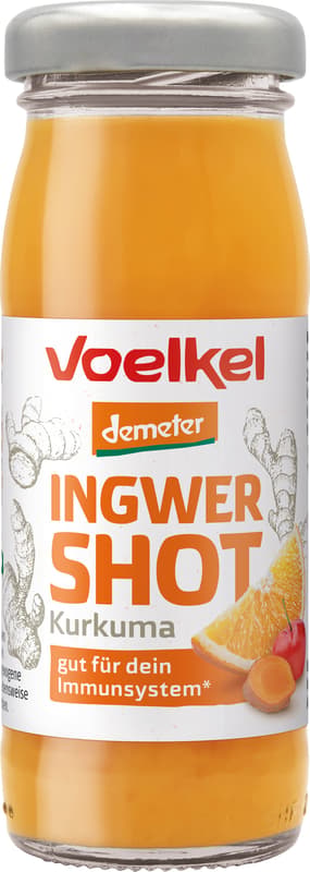 Voelkel Demeter BIO Ginger-turmeric shot