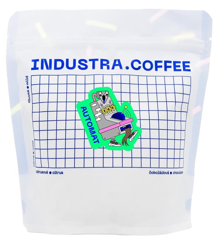 Industra.Coffee Automat espresso zrnková káva