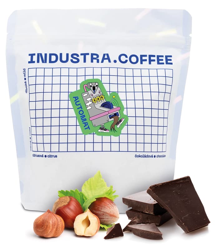 Industra.Coffee Automat espresso zrnková káva