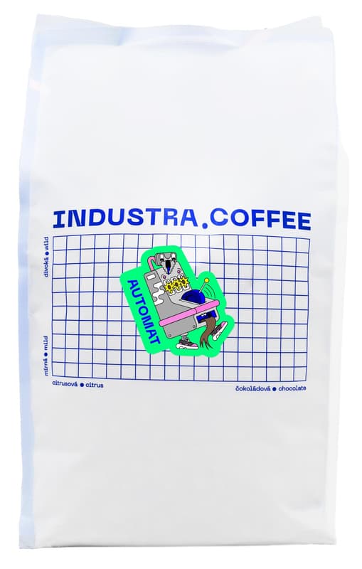 Industra.Coffee Automat Espresso zrnková káva