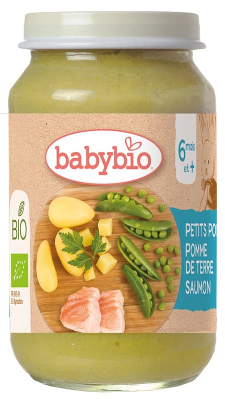 Babybio Peas and potatoes with salmon