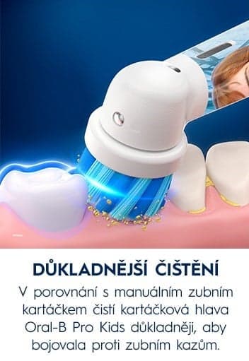 Oral-B Pro Kids elektrický zubní kartáček Ledové království