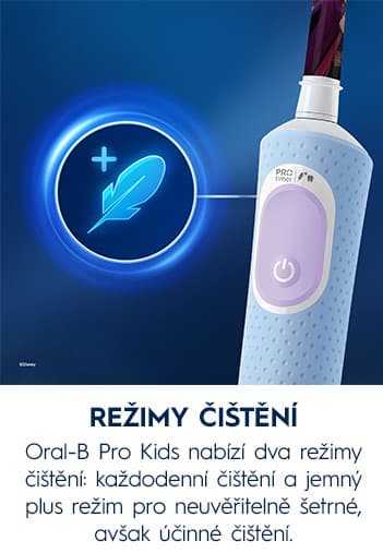 Oral-B Pro Kids elektrický zubní kartáček Ledové království
