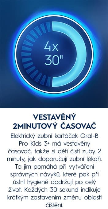 Oral-B Pro Kids elektrický zubní kartáček Ledové království