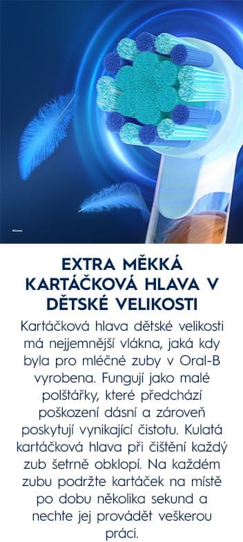 Oral-B Pro Kids elektrický zubní kartáček Ledové království