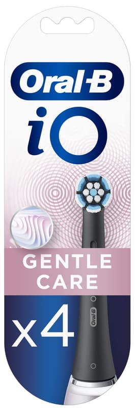 Oral-B iO Gentle Care kartáčkové hlavy, černé