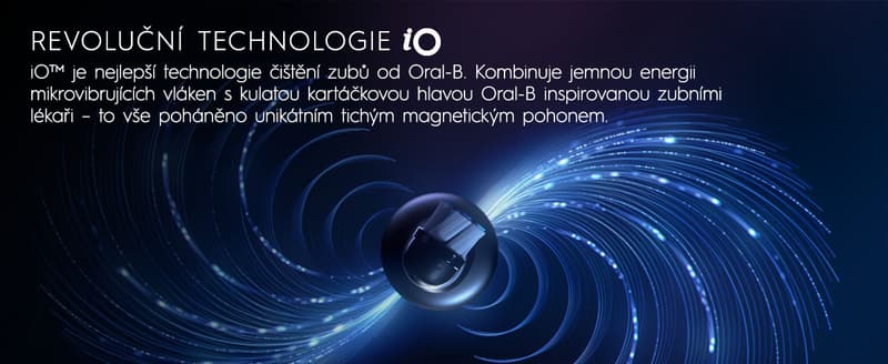 Oral-B iO Gentle Care kartáčkové hlavy, černé