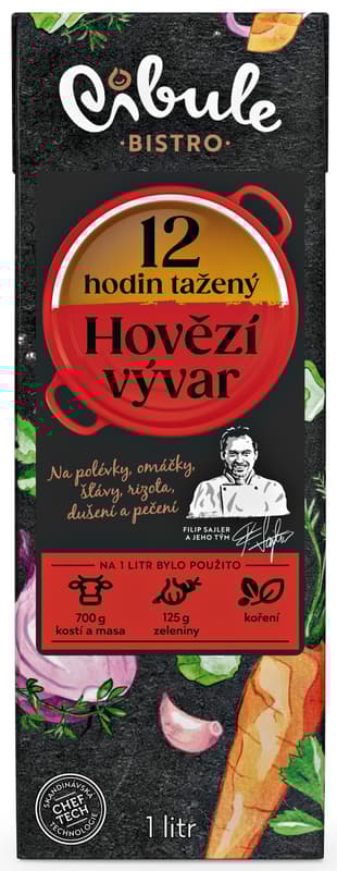 Cibule Bistro Hovězí vývar