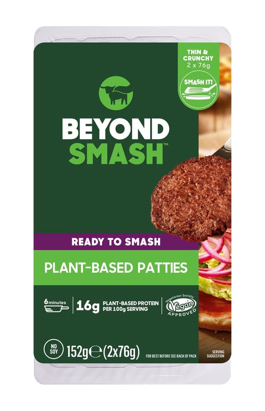 Beyond Meat Beyond smash burger, 2 pcs (frozen)