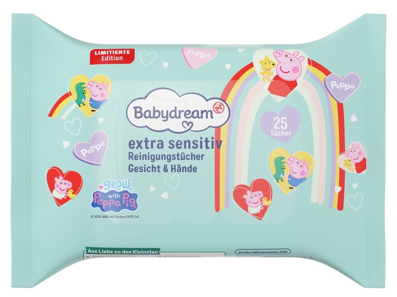 Babydream Wet wipes for face and hands