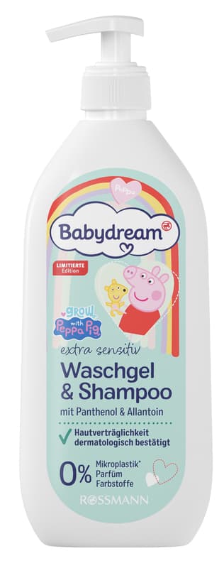 Babydream Mycí gel a šampon extra sensitive