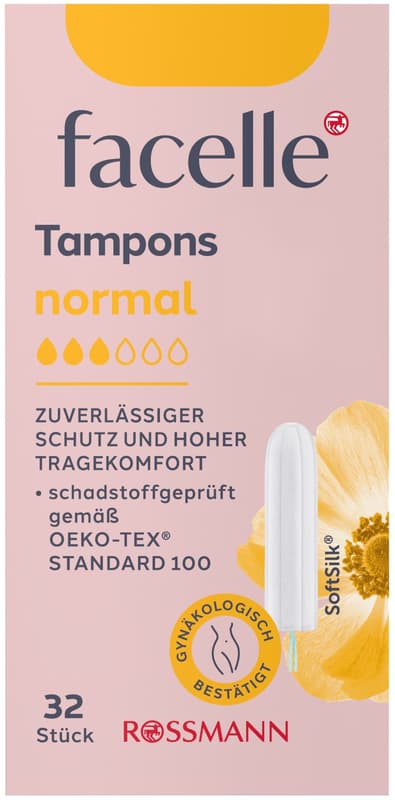 Facelle Normal tampons