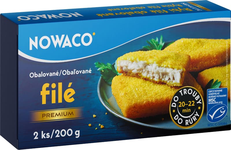 Nowaco MSC Filé obalované premium