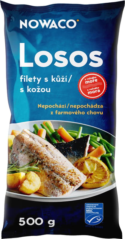 Nowaco MSC Pink salmon fillet without bones