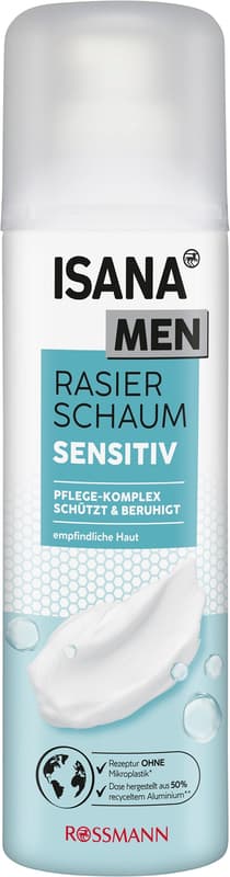 Isana Men Sensitive shaving foam