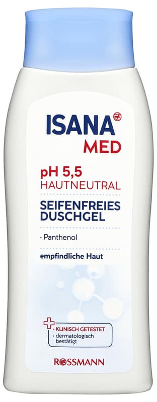 Isana Med gentle shower gel for sensitive skin