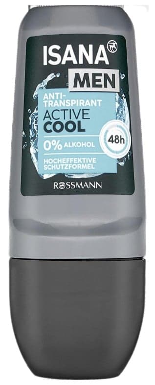 Isana Men Active Cool antiperspirant roll-on