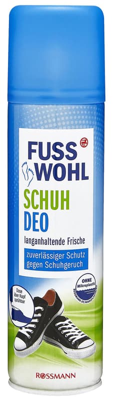 Fusswohl Refreshing deo spray for shoes