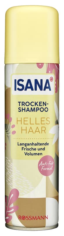 Isana Dry shampoo for blonde and light hair
