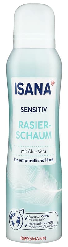 Isana Sensitive shaving foam