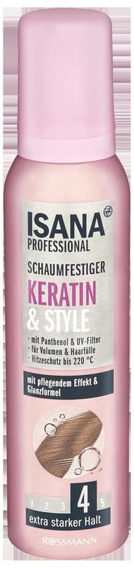 Isana Professional Keratin & Style hair straightener