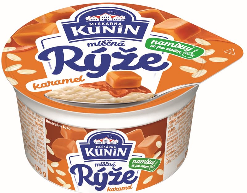 Mlékárna Kunín Milk rice caramel