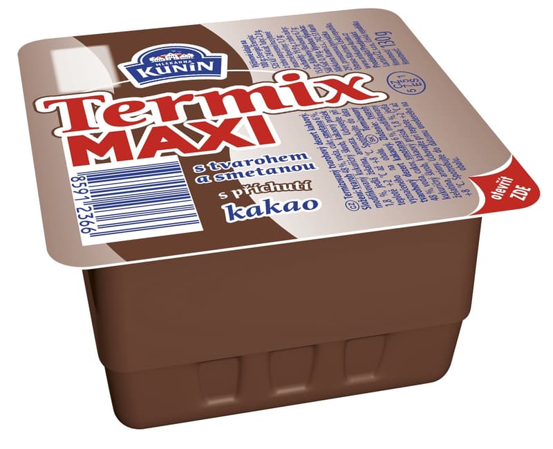 Mlékárna Kunín Termix maxi with cocoa flavor