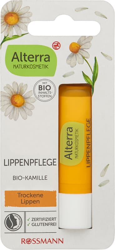 Alterra Naturkosmetik balzám na rty s heřmánkem