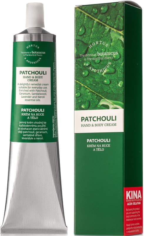 Botanicus Patchouli krém na ruce a tělo