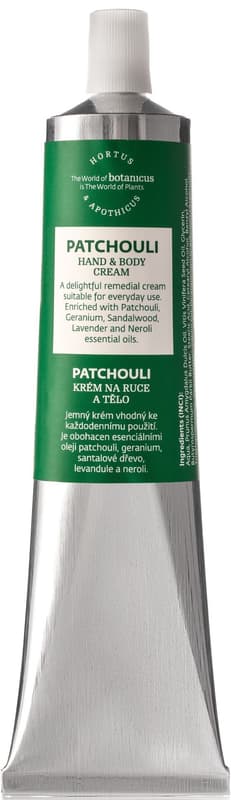 Botanicus Patchouli krém na ruce a tělo