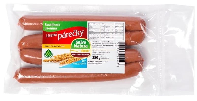 Salve Natura Vegetable sausage Smoked sausages