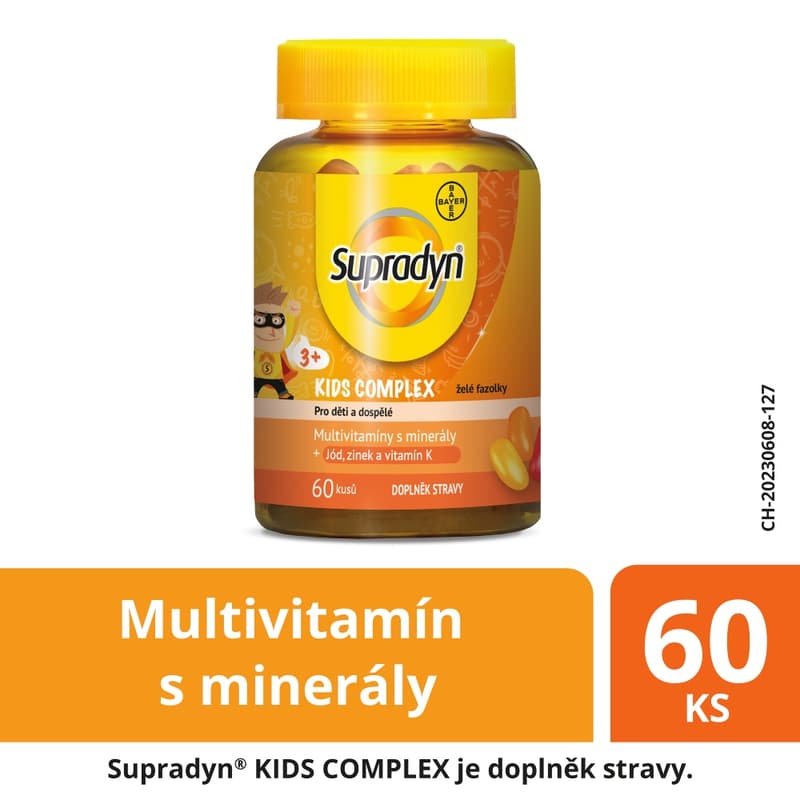 Supradyn Kids Complex želé fazolky 60ks