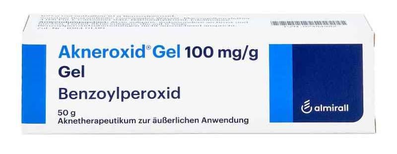 AKNEROXID 100MG/G gel 50G