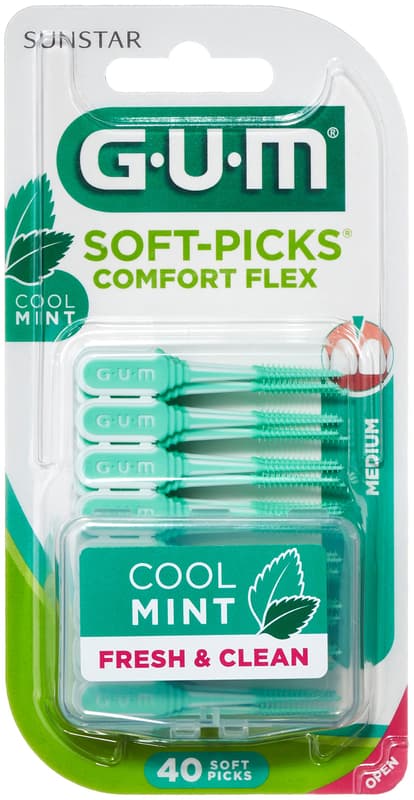 GUM Soft-Picks Regular Comfort Flex Mint, ISO 1