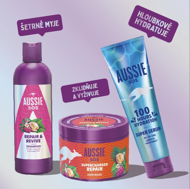 Aussie SOS Supercharged Repair Hair Mask, 450ml