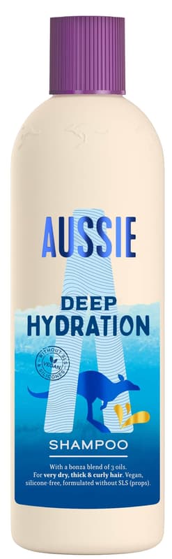 Aussie Deep Hydration Vegan Shampoo, 300ml