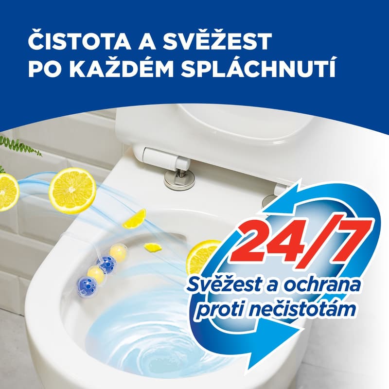 Bref Power Aktiv Lemon WC blok