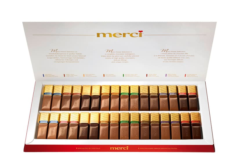 Merci Finest selection Výběr čokolád