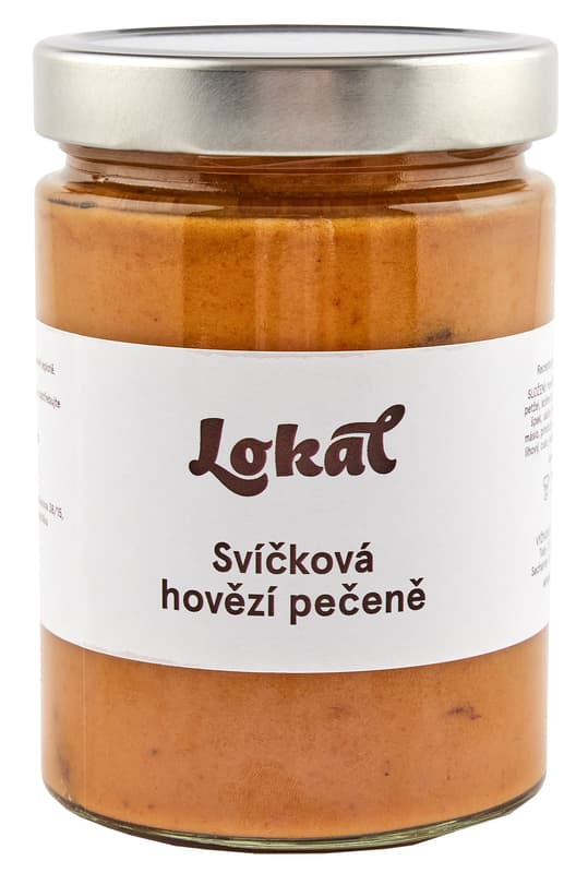 Lokál Roast sirloin in sour cream sauce