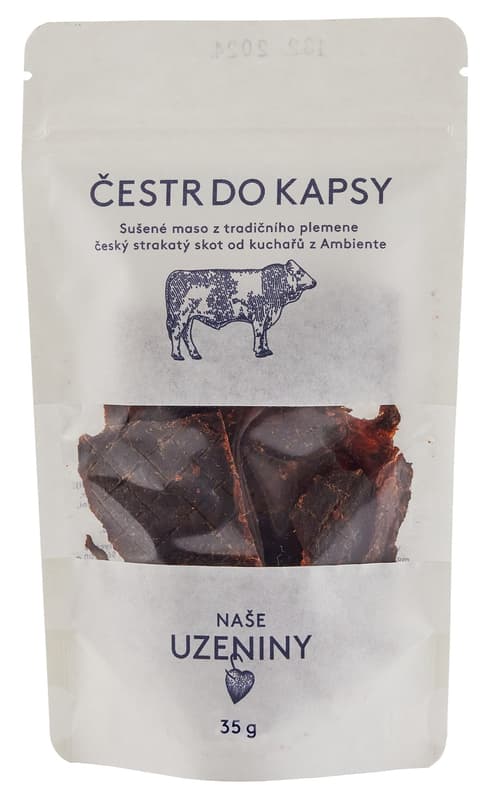 Naše uzeniny Beef jerky Čestr