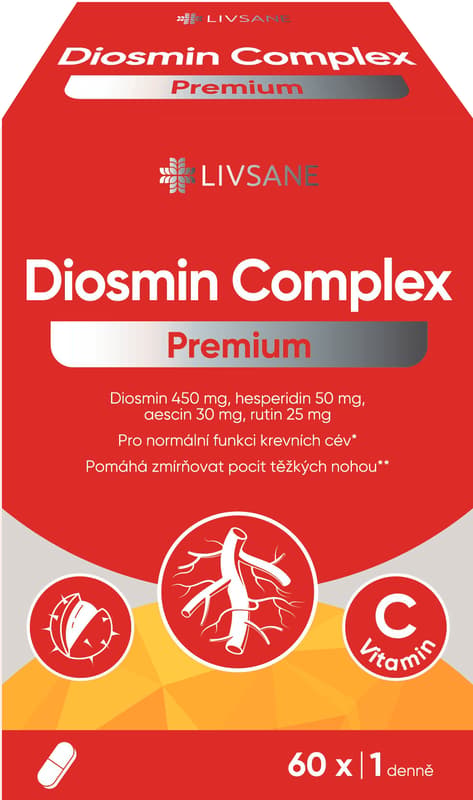 LIVSANE Diosmin Complex Premium tbl.60