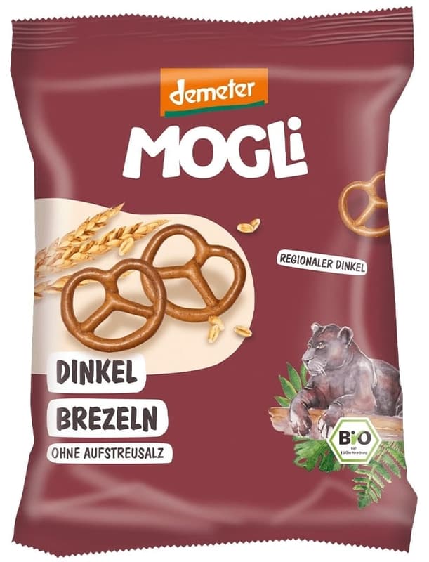 Mogli BIO Špaldové preclíky s certifikací Demeter
