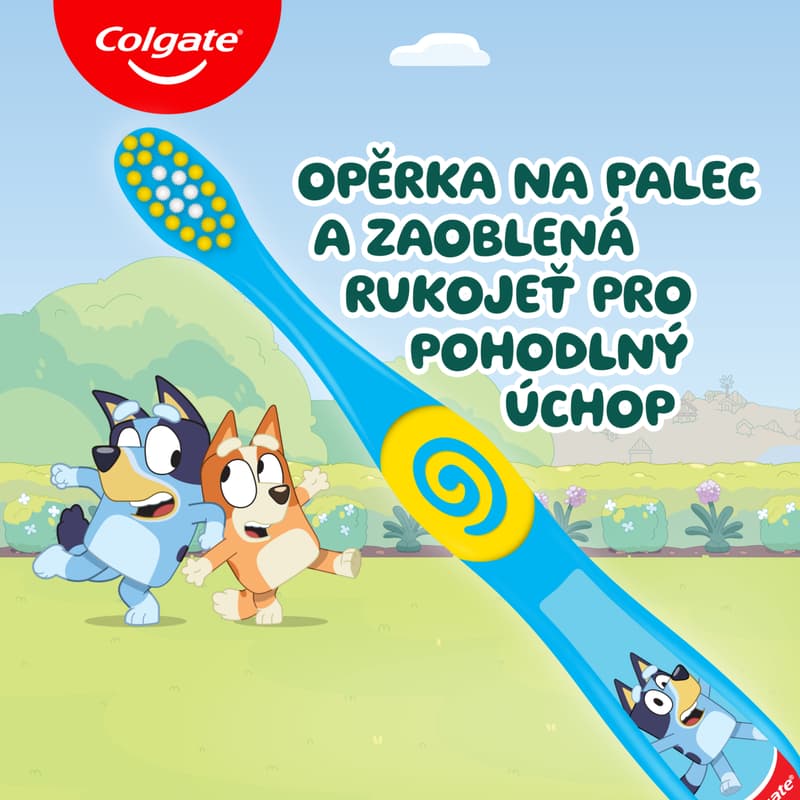 Colgate Kids Bluey dětský zubní kartáček 3–5 let