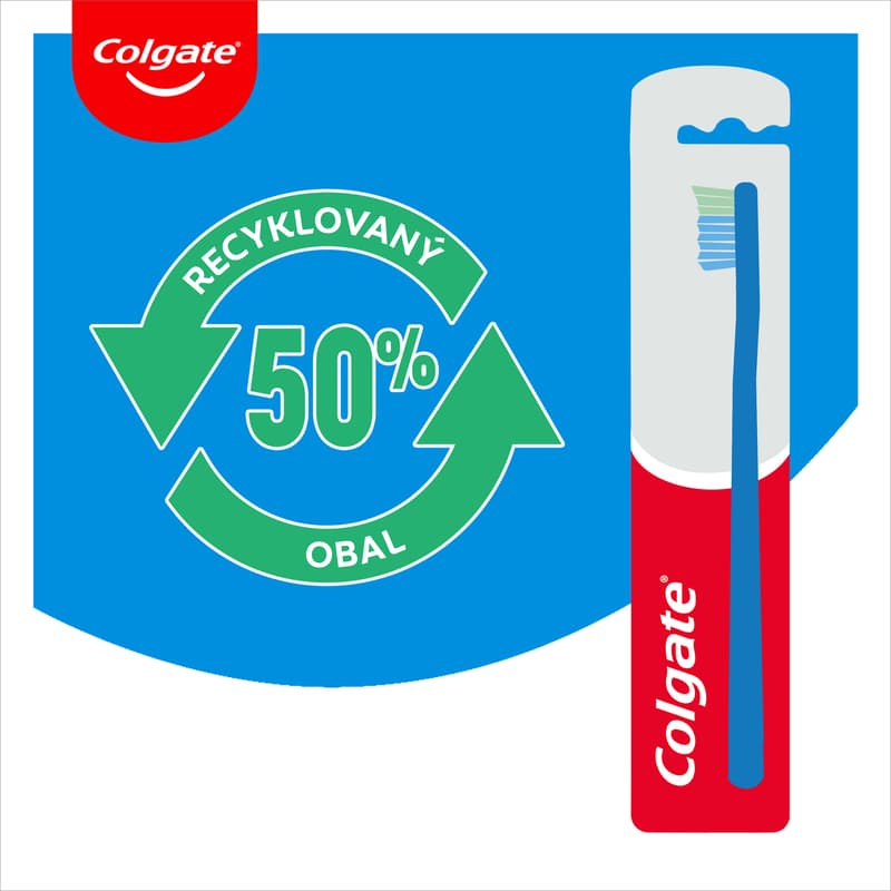 Colgate Big Kids Smiles dětský zubní kartáček pro děti 6–9 let