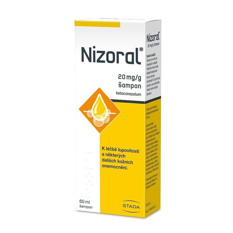 NIZORAL 20MG/G SHAMPOO 60ML