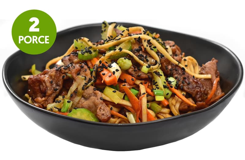 Cookit Udon hoi sin noodles with pork noodles