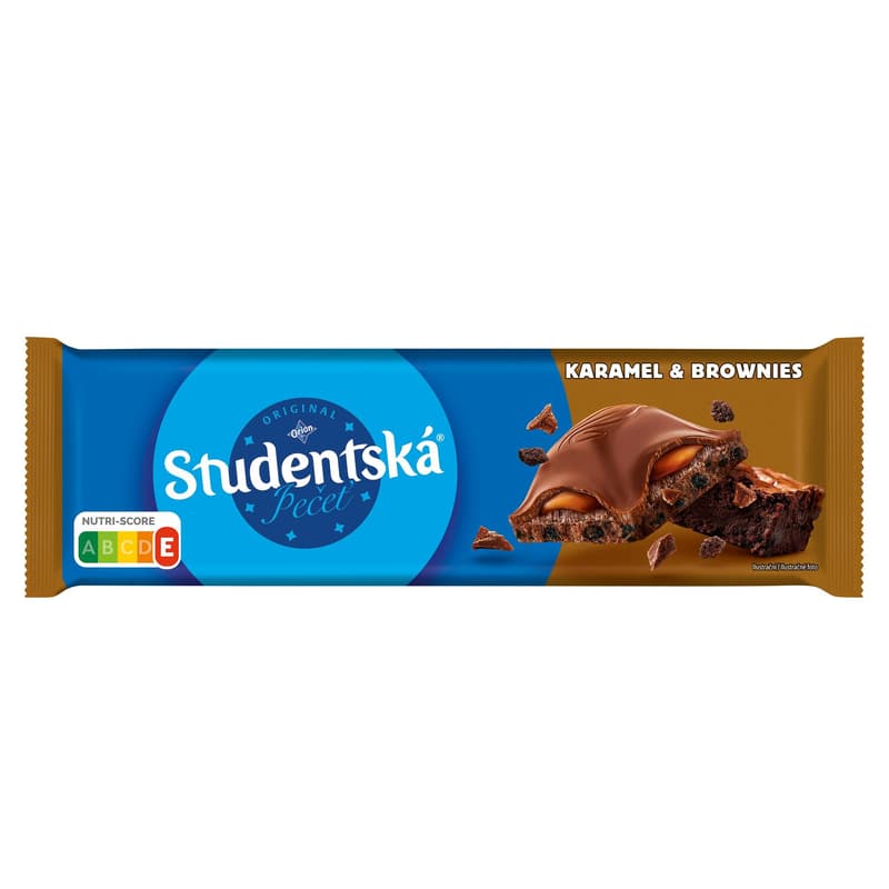 Orion Studentská pečeť Hořká čokoláda Caramel and Brownies